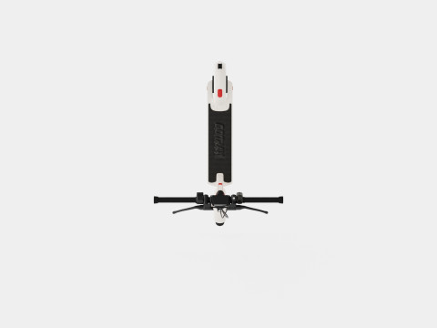 Lithium Black IPX6 Waterproof Electric Scooter Model 3D