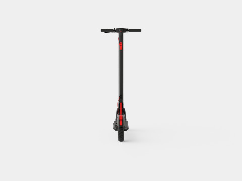 Lithium Black Folding Adult Electric Scooter 3D Model