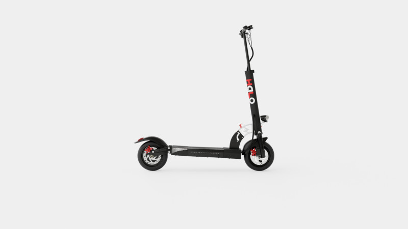 Halo M4 Lithium Electric Scooter 3D Model .c4d .max .obj .3ds .fbx .stl .blend 