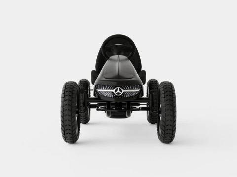 Black Pedal Go Kart 3D 模型