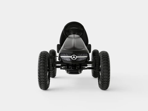 Black Pedal Go Kart 3D Model
