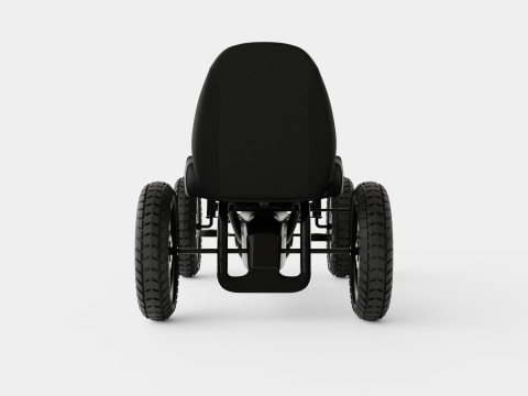 Black Pedal Go Kart 3D 模型