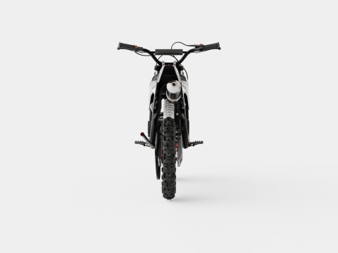 MXR 50cc Motorbike Black 3D Модель