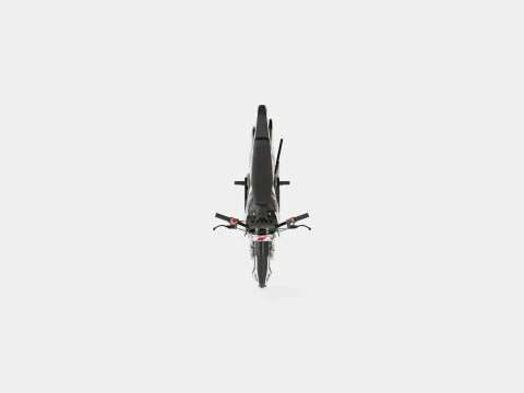 MXR 50cc Motorbike Black 3D Model