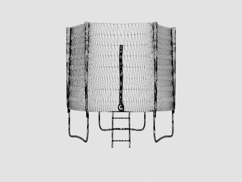 Jump 8ft Trampoline 3D Model