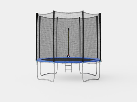 Jump 10ft Trampoline 3D Model