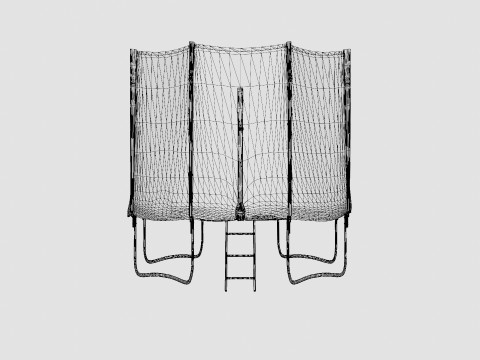 Jump 10ft Trampoline 3D Model