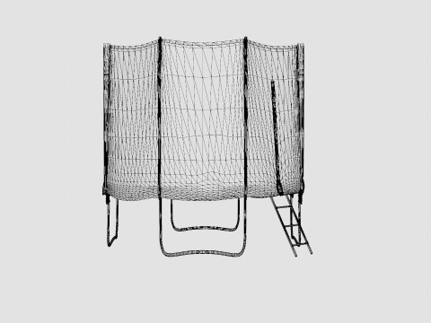 Jump 10ft Trampoline 3D Model