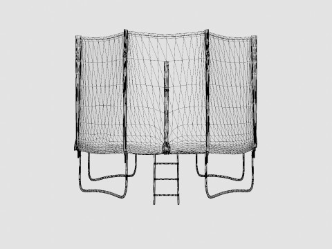 Jump 12ft Trampoline 3D 모델