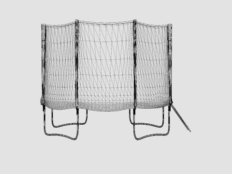 Jump 12ft Trampoline 3D Model