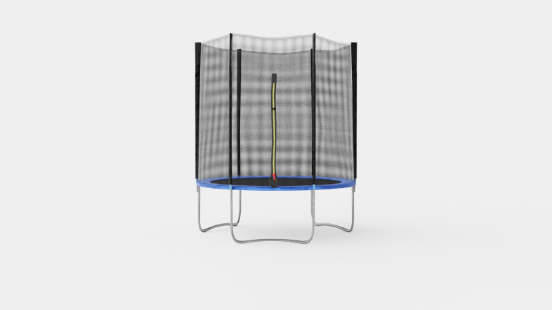 Jump Compact 6ft Trampoline Modelo 3D .c4d .max .obj .3ds .fbx .stl .blend 