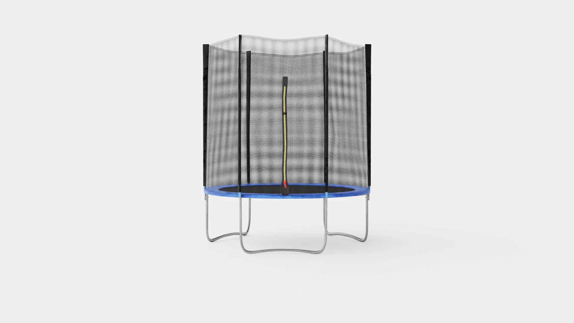 Jump Compact 6ft Trampoline 3D Model .c4d .max .obj .3ds .fbx .stl .blend 