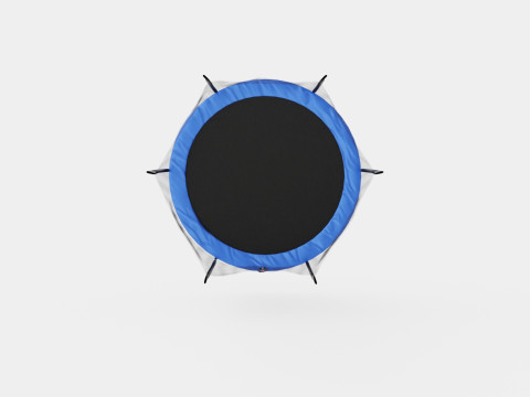 Jump Compact 6ft Trampoline Modelo 3D
