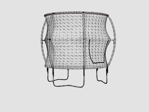 Tino Deluxe Air 6ft Trampoline Modelo 3D