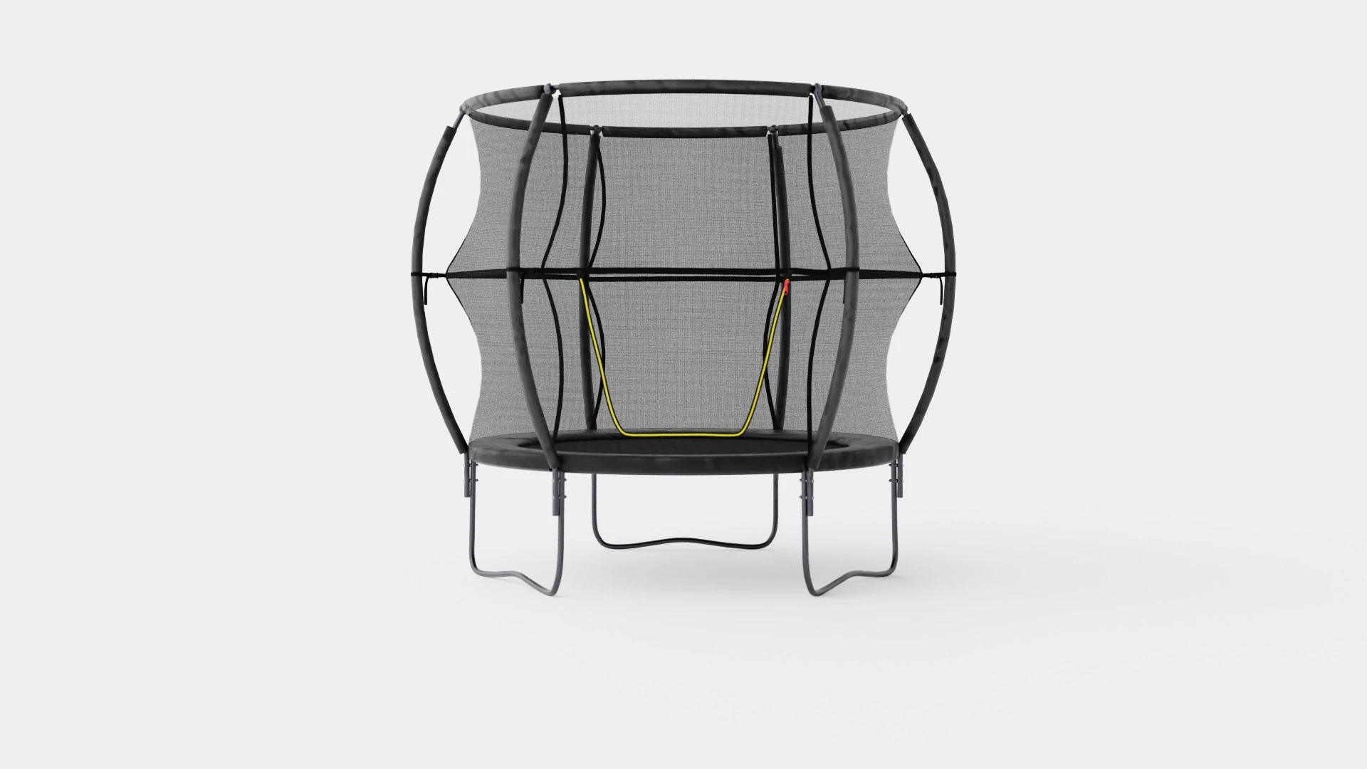 Tino Deluxe Air 8ft Trampoline 3D Model .c4d .max .obj .3ds .fbx .stl .blend