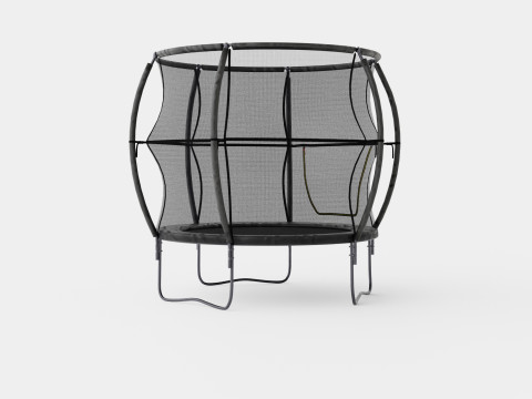 Tino Deluxe Air 8ft Trampoline Modelo 3D