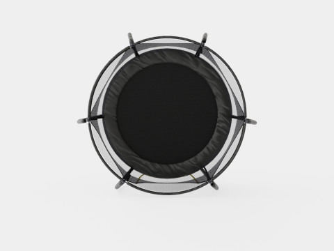 Tino Deluxe Air 8ft Trampoline Modelo 3D
