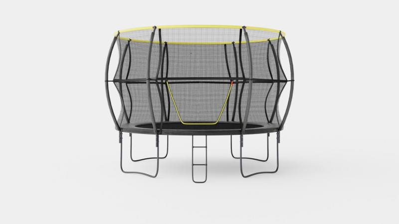 Tino Deluxe Air 12ft Trampoline 3D Model .c4d .max .obj .3ds .fbx .stl .blend 