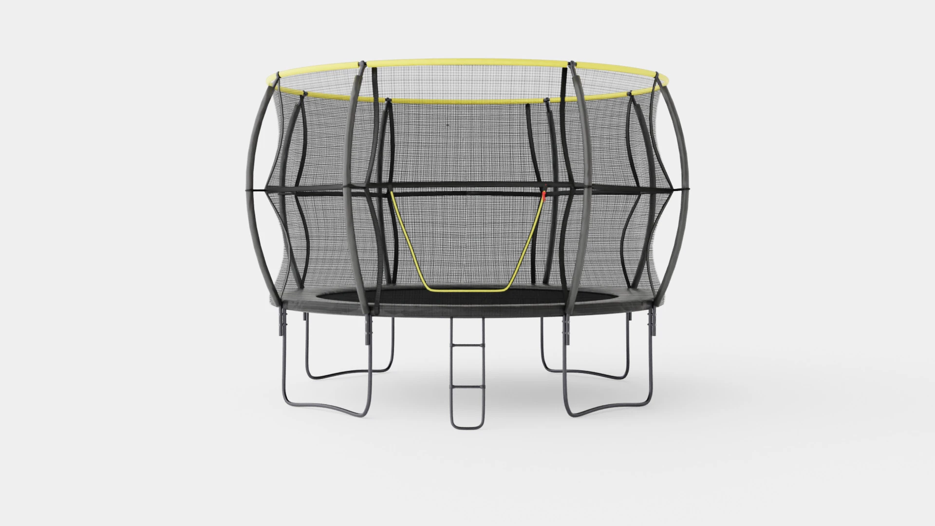 Tino Deluxe Air 12ft Trampoline 3D Model .c4d .max .obj .3ds .fbx .stl .blend 