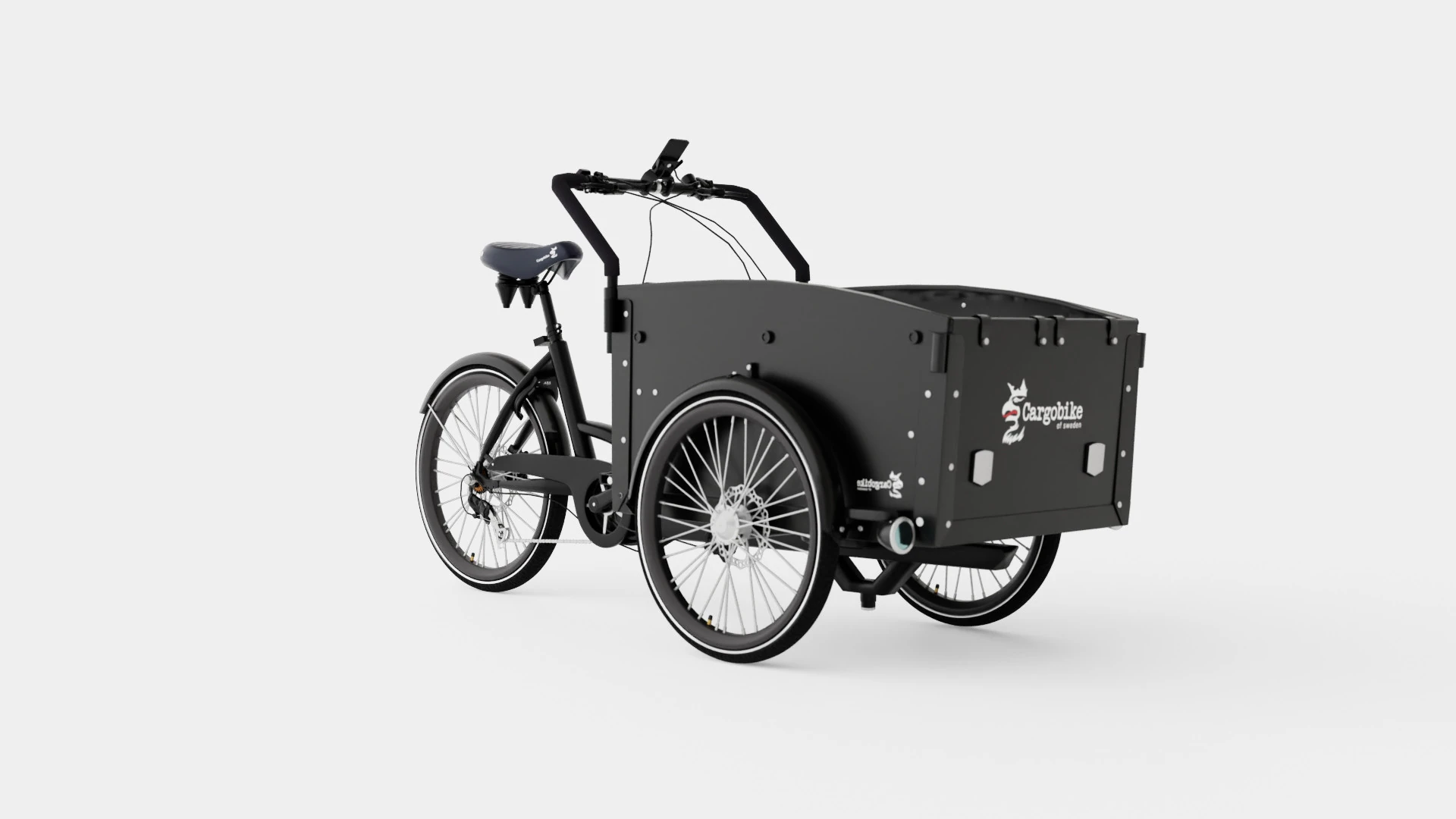 Rower towarowy DeLight Model 3D .c4d .max .obj .3ds .fbx .stl .blend 