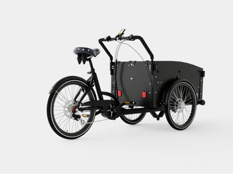 Rower towarowy DeLight Model 3D