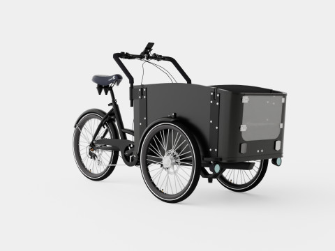 Cargobike DeLight Dog 3D Модель