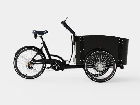 Cargobike DeLight Dog 3D 模型