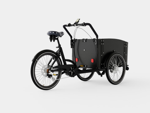 Cargobike DeLight Dog 3D 模型