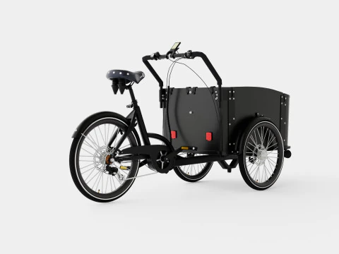 Cargobike DeLight Dog 3D Model