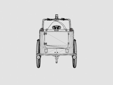 Cargobike DeLight Dog 3D 模型