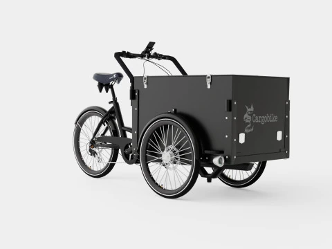 Cargobike DeLight Box Modello 3D