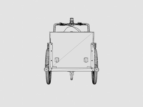 Cargobike DeLight Box 3D Model