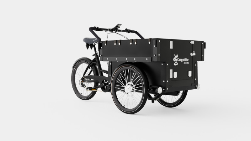 Cargobike DeLight Kindergarden 3D Model .c4d .max .obj .3ds .fbx .stl .blend 