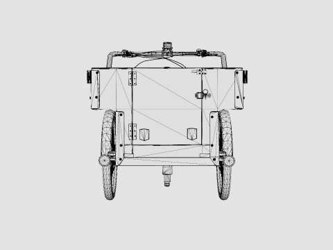 Cargobike DeLight Kindergarden 3D Model