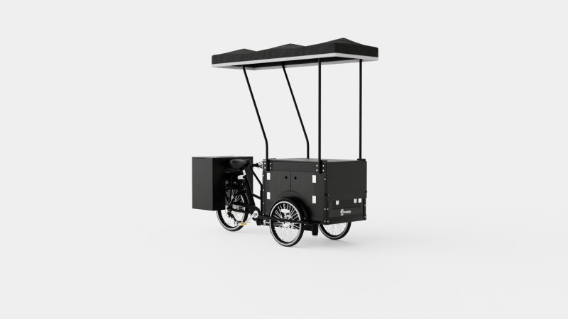 Cargobike Cafe 3D 모델 .c4d .max .obj .3ds .fbx .stl .blend 