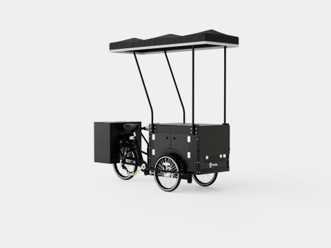 Cargobike Cafe 3D Модель