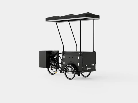Cargobike Cafe 3D Model