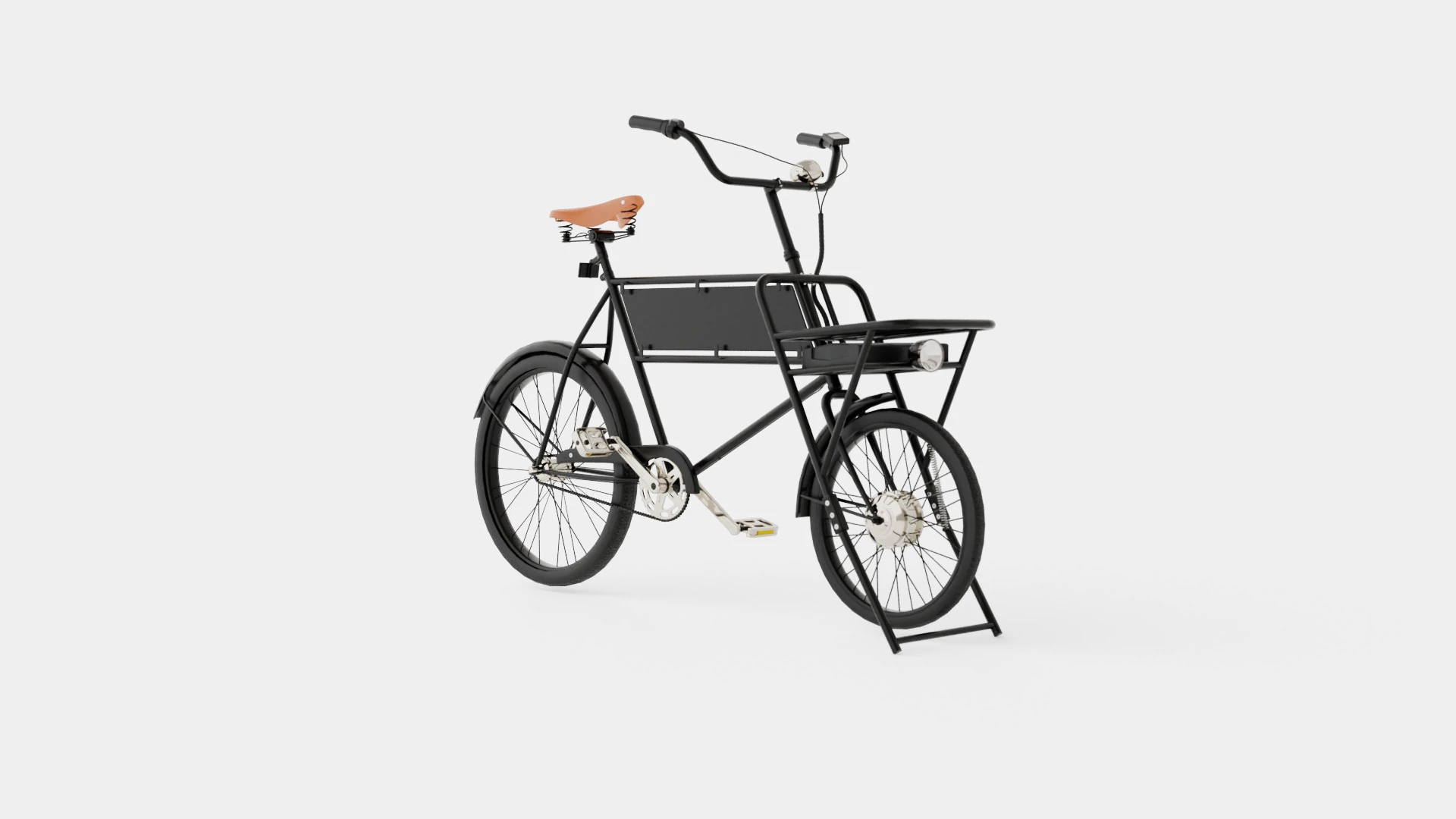 La bici elettrica del macellaio Modello 3D .c4d .max .obj .3ds .fbx .stl .blend