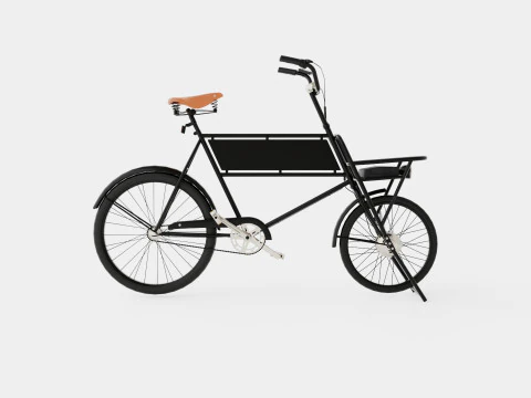 La bici elettrica del macellaio Modello 3D