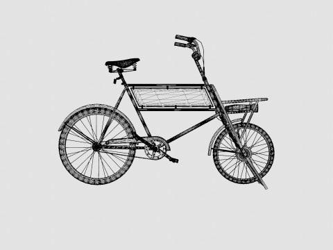 The Butcher Electric Bike 3D Model