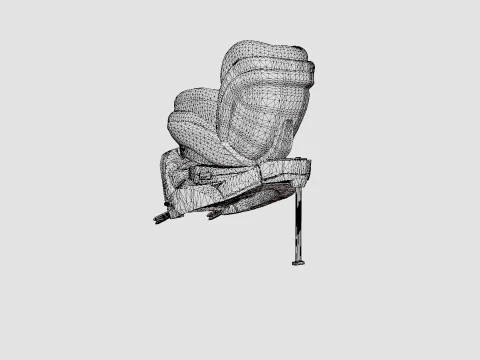 Besafe Izi Twist Car Seat 3D Model