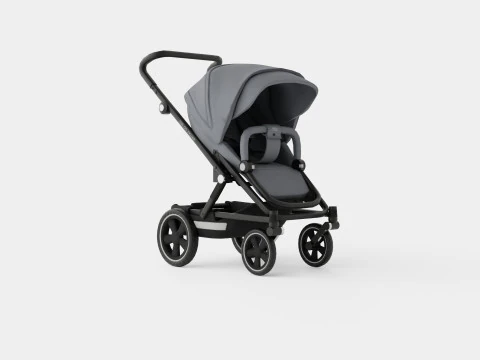Cochecitos Britax Go Big Blacksteel Modelo 3D
