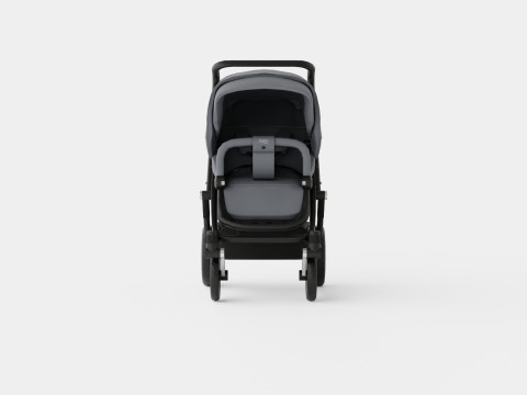 Britax Go Big Blacksteel Strollers 3D Model