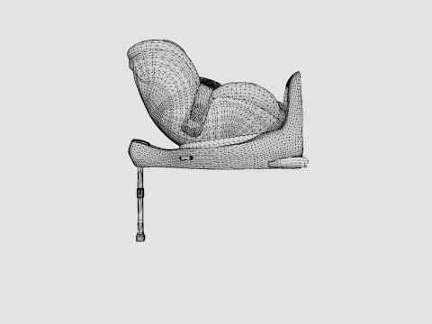 Britax Swingfix Car Seat 3D Model