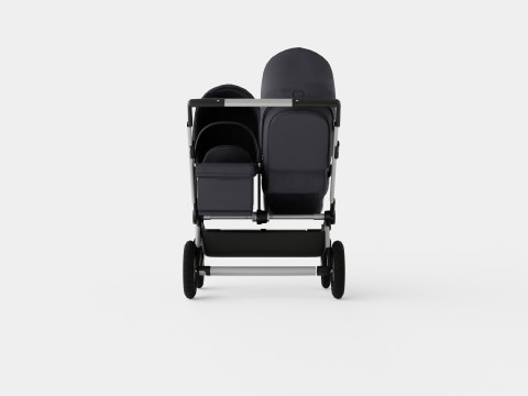 Bugaboo Donkey Strollers Model 3D