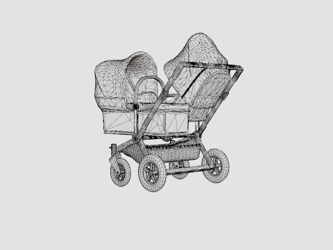 Carrinhos de burro Bugaboo Modelo 3D