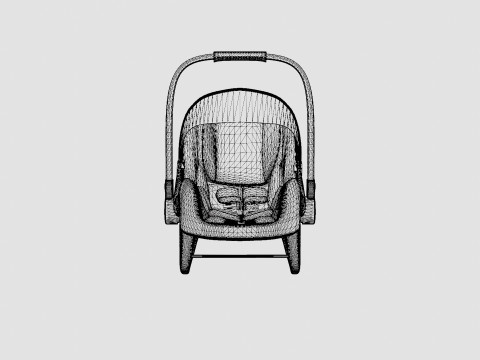 Bugaboo Turtle Car Seat 3D 模型