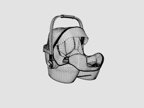 Bugaboo Turtle Car Seat 3D 模型