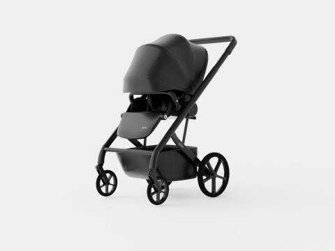 Cybex BaliosS Lavastone Black Strollers 3D Model