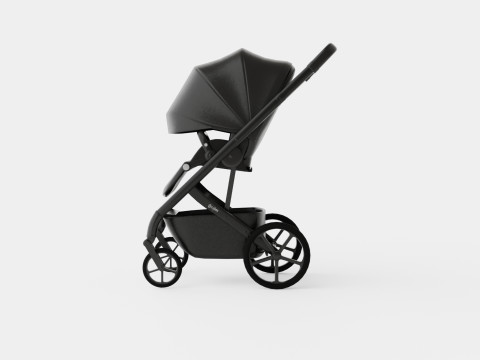 Cybex BaliosS Lavastone Black Strollers 3D Model